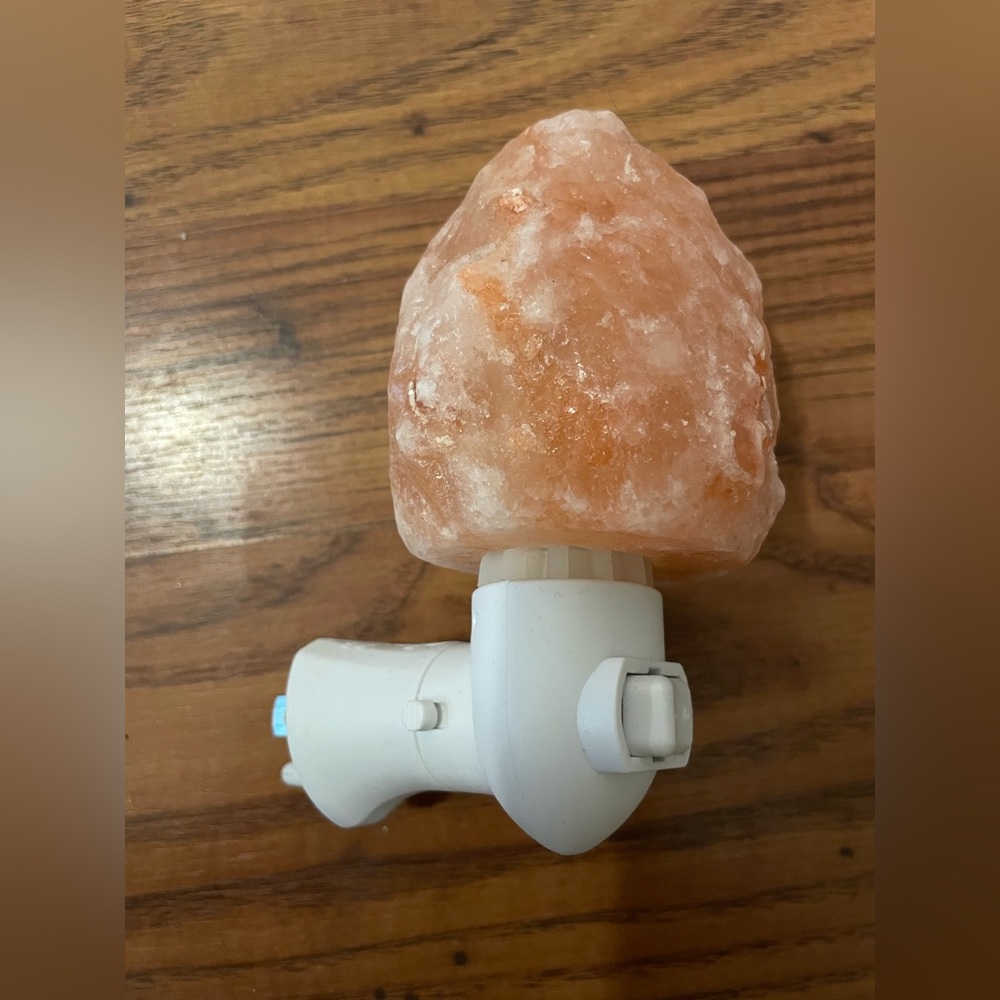 Himalayan Salt Night Light - Pink/Orange Glow